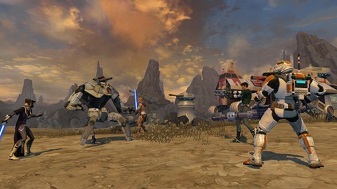 画像ギャラリー No.005のサムネイル画像 / ［GDC 2010］「スター・ウォーズ」の新作MMORPG「Star Wars: The Old Republic」を，Lucasfilmまで行って実際にプレイしてきた