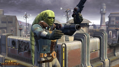 画像ギャラリー No.001のサムネイル画像 / マルチプレイヤークエストの状況が分かる，「Star Wars: The Old Republic」の最新ムービーが登場