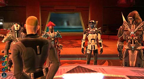 画像ギャラリー No.002のサムネイル画像 / 「Star Wars: The Old Republic」の最新ムービー公開。伝説の男ダース・レヴァンの秘密基地に,シスの部隊が迫るクエストを紹介
