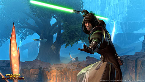 画像ギャラリー No.003のサムネイル画像 / 2011年内のサービス開始が発表された「Star Wars: The Old Republic」の最新ムービー公開。混乱に陥った銀河の運命を握るのは,キミだ