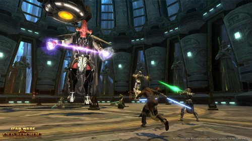 画像ギャラリー No.002のサムネイル画像 / 新作MMORPG「Star Wars: The Old Republic」が，史上最速で登録アカウント数100万を達成。プレイヤーはちょっとだけダークサイド寄り？