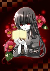 画像ギャラリー No.002のサムネイル画像 / PSP「夢想灯籠」,予約特典ポストカードのイラストが公開