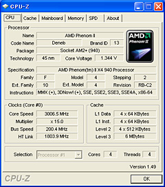 画像ギャラリー No.008のサムネイル画像 / 「Phenom II X4 940 Black Edition」レビュー掲載。45nmプロセス世代で，AMD復活の狼煙は上がるか？