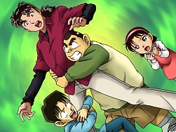 画像ギャラリー No.006のサムネイル画像 / 数々の難事件が二人の名探偵を巡り会わせる。NDS「名探偵コナン&金田一少年の事件簿」の序盤ストーリーや各種システムを紹介