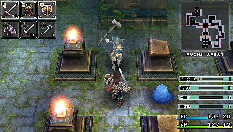 画像ギャラリー No.001のサムネイル画像 / あの名作アクションRPGがPSPに登場,「ブランディッシュ〜ダークレヴナント〜」が2009年3月19日に発売