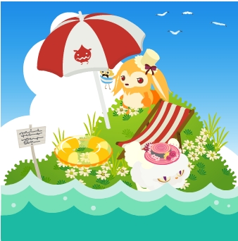 画像ギャラリー No.006のサムネイル画像 / 「Livly Island」,スペースインベーダーを捕獲するタイアップイベント開催