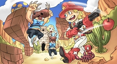 画像ギャラリー No.001のサムネイル画像 / いろんな意味で問題作? Wiiウェア「珍道中!!ポールの大冒険」の配信が本日スタート