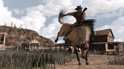画像ギャラリー No.012のサムネイル画像 / 「Red Dead Redemption」,ゲーム序盤の舞台“ニュー・オースティン”の情報を公開。最新プロモーションムービー2本は必見だ