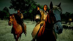 画像ギャラリー No.003のサムネイル画像 / 「Red Dead Redemption」,ゲーム序盤で心強い味方となってくれる2人のキャラクターを紹介
