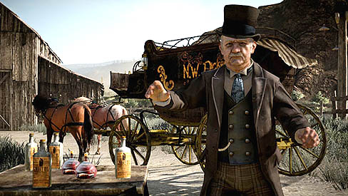 画像ギャラリー No.005のサムネイル画像 / 「Red Dead Redemption」，西部に暮らすちょっと危なそうな人々と，ミッションの一部を公開