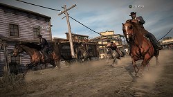 画像ギャラリー No.002のサムネイル画像 / 「RED DEAD REDEMPTION」先行プレイレポート：オンラインマルチプレイは，どこから狙われているか分からない緊張感が最高に楽しい！
