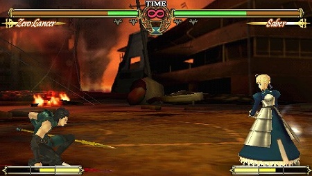 画像ギャラリー No.001のサムネイル画像 / 「Fate/unlimited codes PORTABLE」に,「Fate/Zero」より“ZEROランサー”が参戦