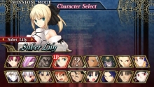 画像ギャラリー No.003のサムネイル画像 / 「Fate/unlimited codes PORTABLE」,ミッションモードの流れとセイバーオルタ/バゼット/リーゼリット/桜/ライダーのEXミッションを紹介