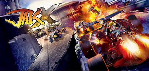 画像ギャラリー No.001のサムネイル画像 / 「ジャック×ダクスター」シリーズ最終作の「Jak X: Combat Racing (英語版)」が配信開始