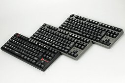 画像ギャラリー No.005のサムネイル画像 / 「Quick Fire Rapid」シリーズ3製品を試す。いずれも完成度の高いメカニカルキーボードだが,ポイントは赤軸搭載モデルの存在か