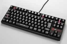 画像ギャラリー No.009のサムネイル画像 / 「Quick Fire Rapid」シリーズ3製品を試す。いずれも完成度の高いメカニカルキーボードだが,ポイントは赤軸搭載モデルの存在か