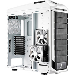 画像ギャラリー No.005のサムネイル画像 / Cooler Master，5インチベイ×9のゲーマー向けフルタワー型PCケースを発売。白と黒のツートンカラーを採用