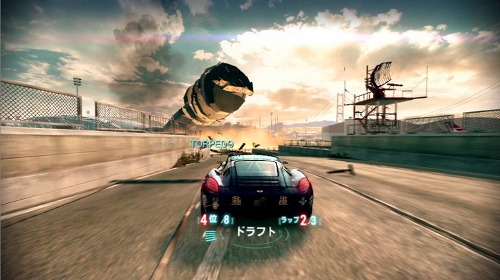 画像ギャラリー No.005のサムネイル画像 / ド派手なレース展開が楽しめる「SPLIT SECOND -スプリットセカンド-」が本日発売。追加ダウンロードコンテンツ3種類の配信が決定