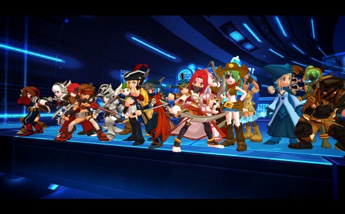 画像ギャラリー No.001のサムネイル画像 / OBTが本日スタートする「LOST SAGA」のインプレッションを掲載。総勢25人のヒーローを操り,華麗なコンボを決めよう
