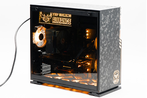 画像ギャラリー No.002のサムネイル画像 / ASUSの「TUF GAMING」とコラボしたアークのゲームPC,その見どころは? CROYDON「CY-IC6Z37A-IWTF」をテスト