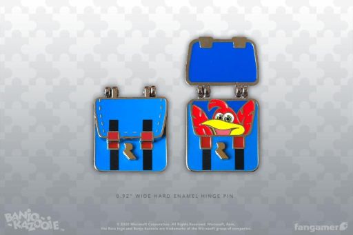 画像ギャラリー No.008のサムネイル画像 / 「バンジョーとカズーイの大冒険」のぬいぐるみやTシャツ,ピンバッジが発売予定