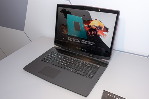 画像ギャラリー No.003のサムネイル画像 / ALIENWARE，GPUとCPUの交換に対応したモンスターノートPC「Area-51m」を国内発表。ALIENWARE mとDell Gの新モデルも
