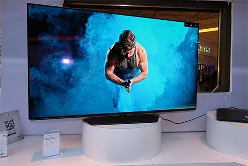 画像ギャラリー No.002のサムネイル画像 / ALIENWARE，55インチ4K有機EL，120Hz駆動のディスプレイを2019年中頃に市場投入。ノートPC向けの240Hz駆動パネルは春に