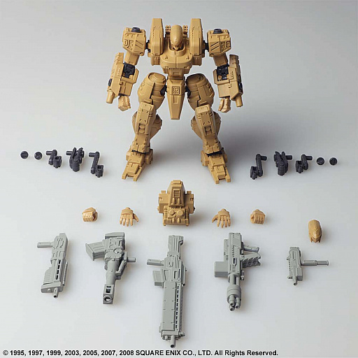 画像ギャラリー No.003のサムネイル画像 / 「フロントミッション」ストラクチャーアーツ プラモデル Vol.3の発売が決定。90式,ガスト,ヴィーザフ,グリレゼクスの全4種BOX