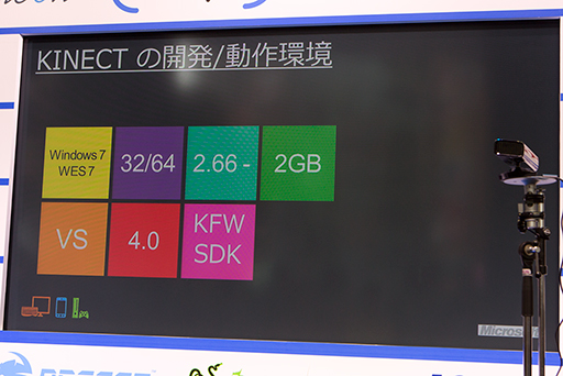 画像ギャラリー No.008のサムネイル画像 / Kinect向けアプリケーション開発のポイントが語られた,PCゲームフェスタの日本マイクロソフトステージイベントをレポート