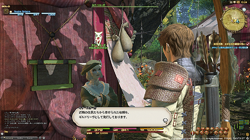 画像ギャラリー No.002のサムネイル画像 / 「ファイナルファンタジーXIV：新生エオルゼア」，αバージョンプレイデモ Part7は「ギルドリーヴ・パーティバトル」。“Full Party”での戦闘シーンも収録