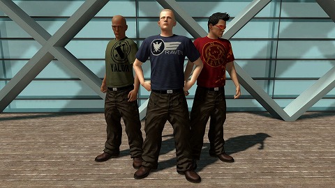 画像ギャラリー No.001のサムネイル画像 / 「MAG」,PMCのTシャツを着て「PlayStation Home」に集合せよ!