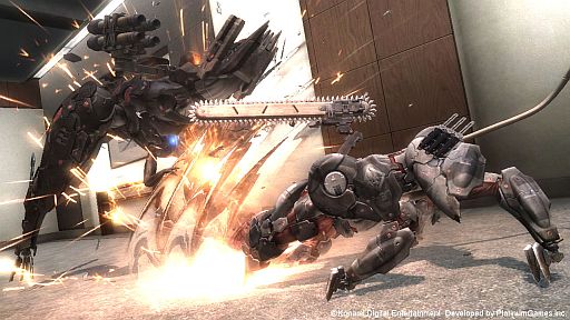 画像ギャラリー No.001のサムネイル画像 / 「メタルギア ライジング リベンジェンス」,DLC第3弾「BLADE WOLF」が本日配信に。無人機“LQ-84i”がチェーンソーやナイフ投げで戦うPVも公開