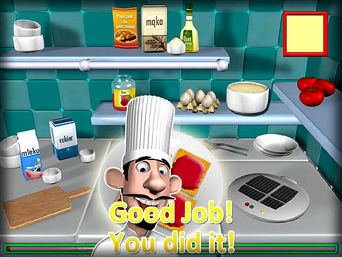 画像ギャラリー No.002のサムネイル画像 / “料理はスピードが命”のパズルゲーム,「Crazy Cooking」のデモ版をUp