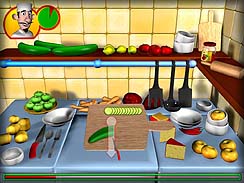 画像ギャラリー No.005のサムネイル画像 / “料理はスピードが命”のパズルゲーム,「Crazy Cooking」のデモ版をUp