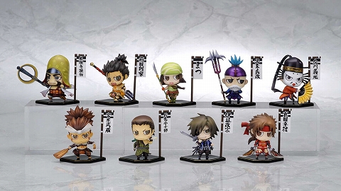 画像ギャラリー No.001のサムネイル画像 / 「戦国BASARA」ワンコインフィギュア“第参陣”，5月に発売