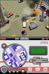 画像ギャラリー No.003のサムネイル画像 / ワイヤレス通信のマルチプレイにも注目。NDS「GTA：チャイナタウン・ウォーズ」ミッション情報など最新情報が公開
