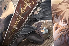 画像ギャラリー No.001のサムネイル画像 / ケータイRPG「エルアーク」,「光の4戦士」発売記念で連動企画