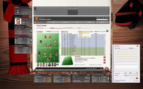 画像ギャラリー No.001のサムネイル画像 / EA，オンラインモードを搭載したサッカーチーム運営シム「FIFA Manager 10」発表