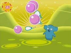 画像ギャラリー No.005のサムネイル画像 / 親子で遊べる,Wiiウェア「プーヨーとあそぼう エピソード1」