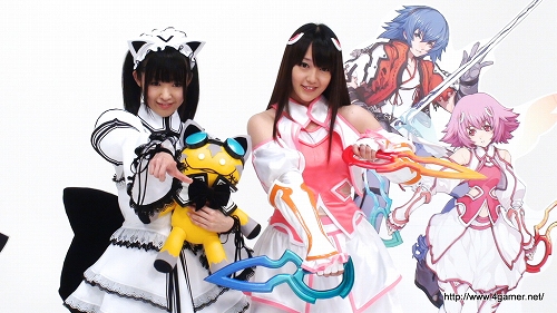 画像ギャラリー No.030のサムネイル画像 / Wii「闘真伝」のプロモムービーをアップ&CMにはAKB48の佐藤亜美菜さんとSKE48の松下 唯さんがコスプレで出演!