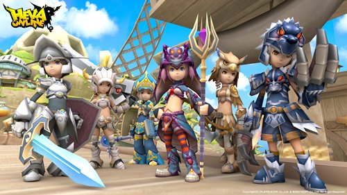 画像ギャラリー No.001のサムネイル画像 / ゲームオン,韓国Windysoftが開発/運営中のMMORPG「HEVA Online(仮)」の,日本国内独占ライセンスを締結