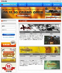 画像ギャラリー No.001のサムネイル画像 / ゲームポータル「アクワイアオンライン」が本日オープン。会員登録して「フラゴリア」のクオリティテストに参加しよう!