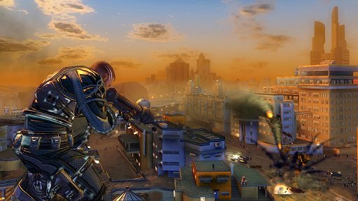 画像ギャラリー No.003のサムネイル画像 / オープンワールドを自由に行動できるXbox 360専用アクションゲーム「ライオットアクト 2」。ゲームの世界観が分かるコミック風ムービーが公開に