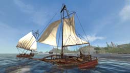 画像ギャラリー No.004のサムネイル画像 / 「ArcheAge」の海には何が待っているのだろう。単なる貿易の航路だけではない,さまざまな“海”の姿を紹介しよう
