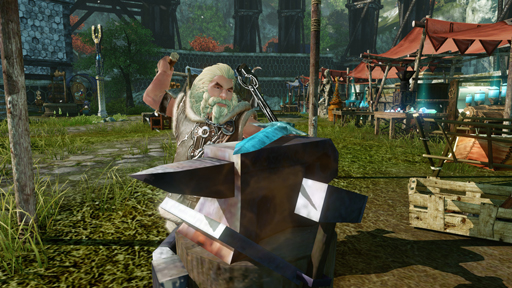 画像ギャラリー No.040のサムネイル画像 / 「ArcheAge」のドワーフ実装に向けて,ドワーフらしさを身体で学ぶために刀鍛冶を体験してきた