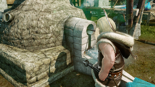 画像ギャラリー No.041のサムネイル画像 / 「ArcheAge」のドワーフ実装に向けて,ドワーフらしさを身体で学ぶために刀鍛冶を体験してきた