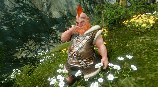 画像ギャラリー No.018のサムネイル画像 / 「ArcheAge」の新種族「ドワーフ」は「漢！ヒゲ！ロボ！」が3拍子そろった熱いクラス。リアルドワーフが「ArcheAge」をプレイしながら熱く語る