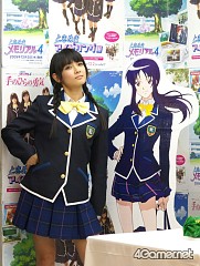 画像ギャラリー No.015のサムネイル画像 / 「ときめきメモリアル4」のオープニングテーマ「手のひらの勇気」を,限定100名の前でときめきアイドリング!!!が披露