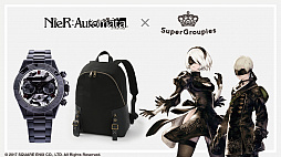 画像ギャラリー No.003のサムネイル画像 / 10周年を迎えた「NieR」シリーズのコラボグッズが登場。2Bや9S達をイメージした腕時計やバッグ,ストールなど