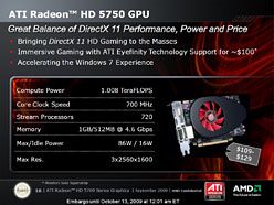 画像ギャラリー No.006のサムネイル画像 / 1万円台の市場にDX11時代の開幕を告げる「ATI Radeon HD 5770＆5750」レビュー